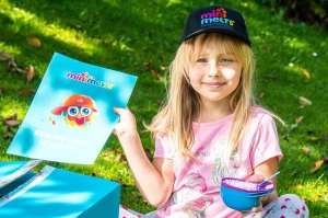 Czapka z daszkiem Mini Melts czarna