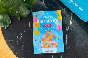 Kartka urodzinowa Mini Melts